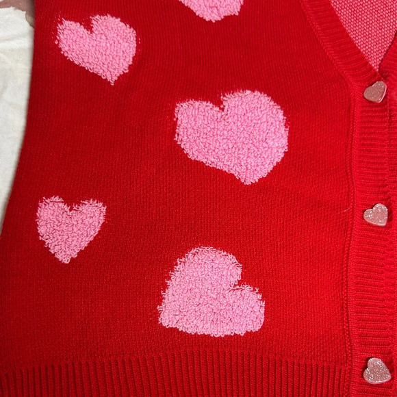 32 Degrees Red Knit Sweater - Picture 5 of 12